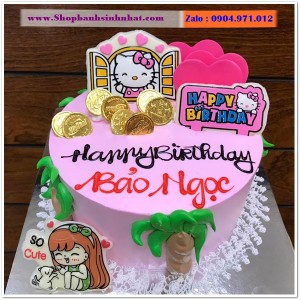 Bánh sinh nhật Hello Kitty - IQ08